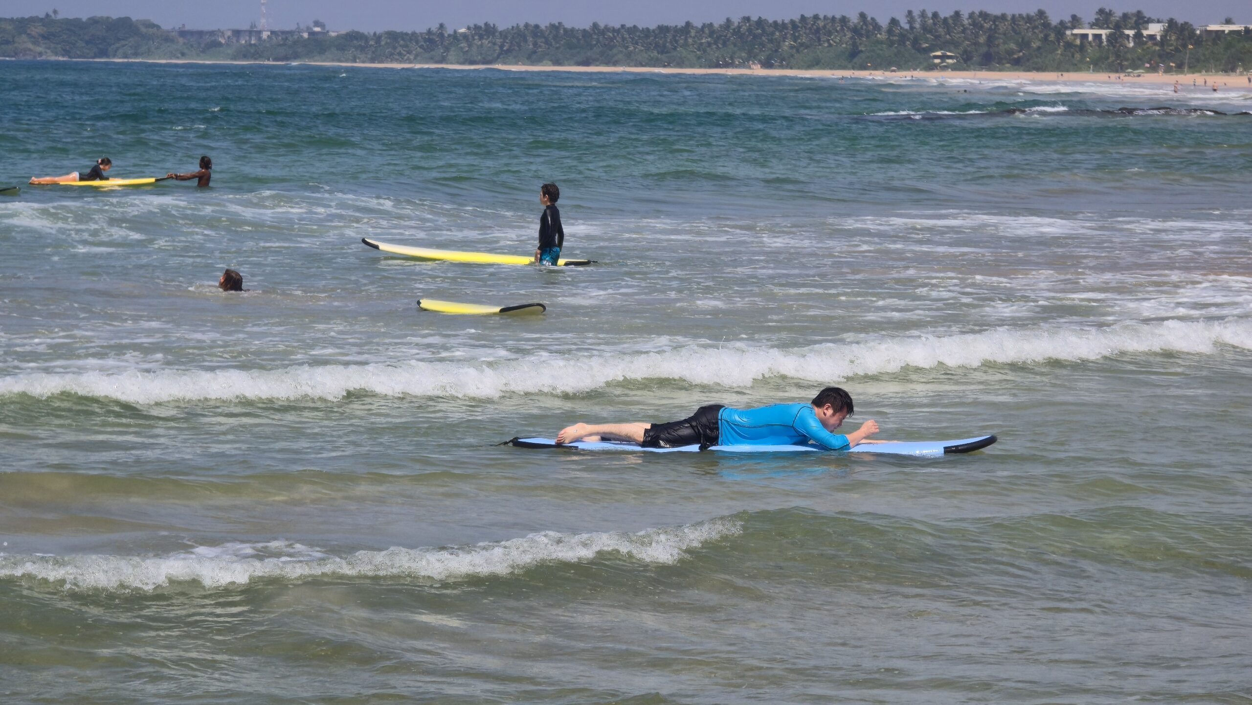 Learning to Surf in Sri Lanka